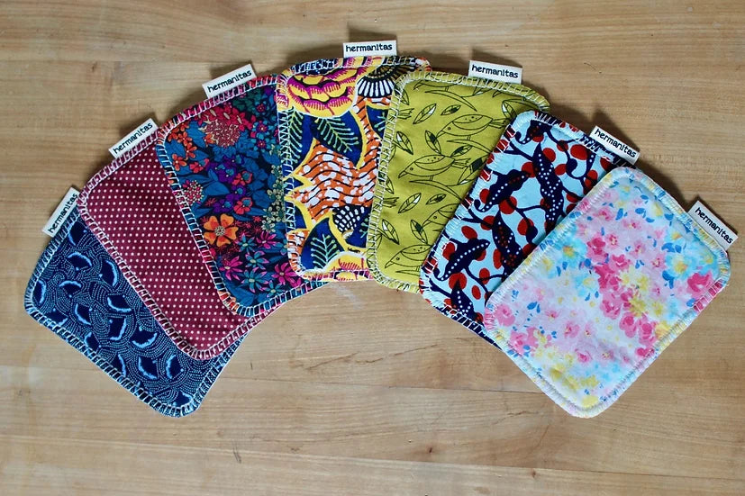 Lingettes Rectangles Lot de 7 I Hermanitas